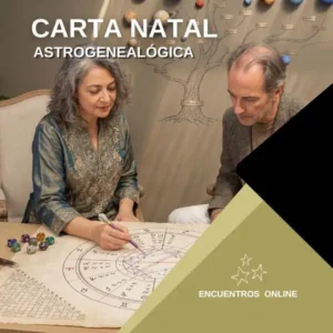 carta natal astrogenealógica